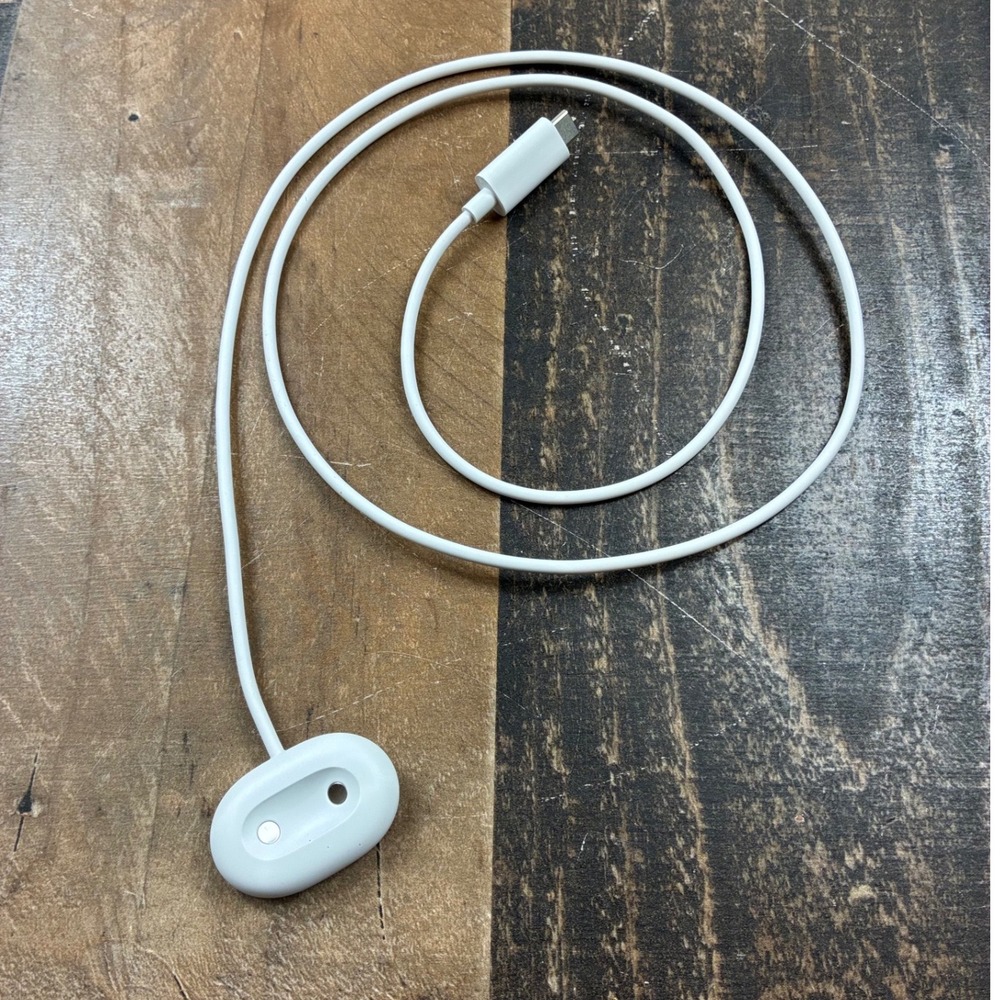 Google Nest Cam Battery Magnetic Charging Cable USB-C White OEM Replacement Cord